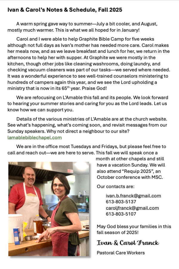 2025 Franck Fall Workers Notes